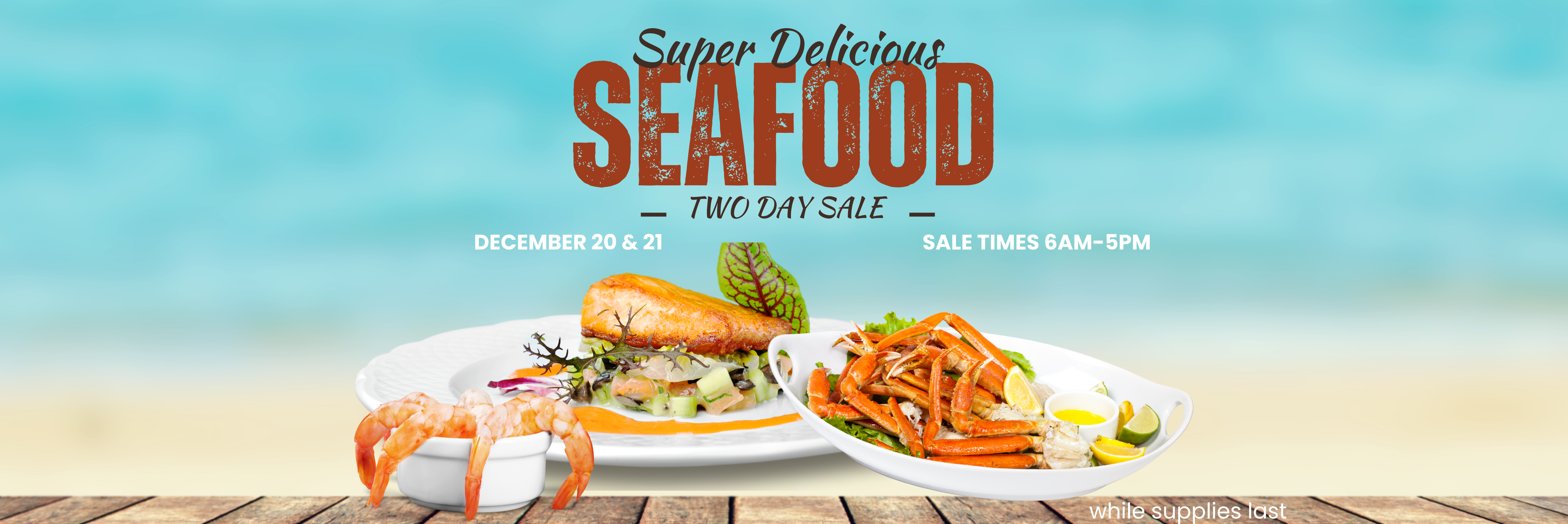 Seafood Sale (Website)